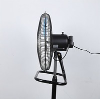 Ventilateur sur pied en métal de 18 pouces, 3 vitesses, haute vitesse, pour la maison, la chambre à coucher, le salon
