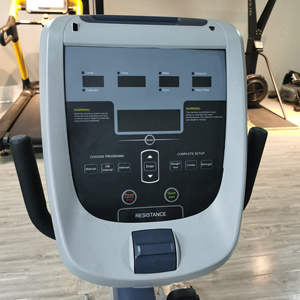 Vélo d'exercice vertical <span class=keywords><strong>ASM</strong></span>-4019, exercice aérobie, pédale rotative, tableau de bord HD, équipement de fitness universel - Product Image 2