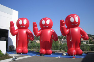 Réplique de pot de <span class=keywords><strong>nutella</strong></span> gonflable géant Offre Spéciale, ballon modèle de bouteille de sauce au chocolat gonflable - Product Image 4