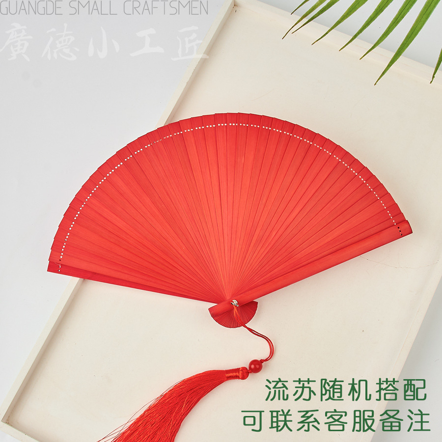 All bamboo red 16cm [send tassel]]
