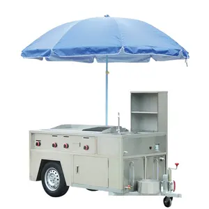 Allsome — camion alimentaire Mobile, 7,5 pieds, véhicules à manger pour collectionneurs européens, chariot pour Hotdog