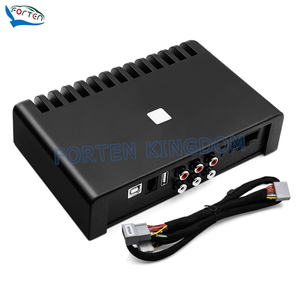 Radio audio de voiture Accessoires d'intérieur de voiture Amplificateurs stéréo noirs Amplificateur de processeur audio DSP de voiture 6 <span class=keywords><strong>canaux</strong></span> - Product Image 4