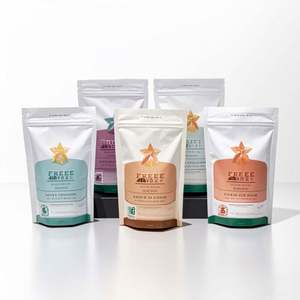 Bolsas de café liofilizadas personalizadas Bolsa de pie resellable a prueba de humedad para bebidas de sushi y gelatina - Product Image 2