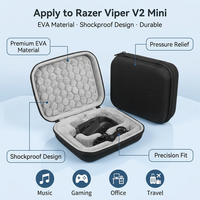 Étui de transport rigide compatible avec la souris de jeu filaire Razer Viper V2 Mini, pochette de rangement portable