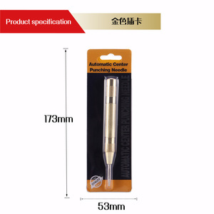 Emagi Center Punch Metalworking <b>Tool</b> Metric Anodized Straight Tip Round Shank - Product Image 3