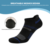 Chaussettes de sport pour homme personnalisées, en mélange de coton respirant et rembourré, pour la course à pied, la randonnée, le quotidien, certifiées CE, OEM