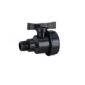 أنابيب مياه للحدائق بالبوليمر, تركيبات ضغط PP للتحكم في ري الحدائق، صمام كروي ذو صمام وصلة أنثى - Product Image 5