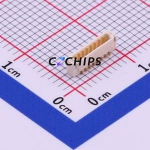 X0800WRS-08HF-LPV01 Wire-to-Board Pin Header SMD,P=0.8mm,Horizontal Mount Connector 1x8P 0.8mm Horizontal Mount 8P - Product Image 1