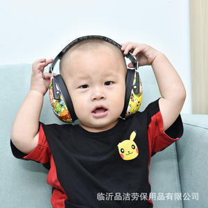 Orejeras con cancelación de ruido para niños, protección auditiva plegable de 21db para el aprendizaje, uso en el aeropuerto, diseño de Bob Esponja Pikachu - Product Image 5