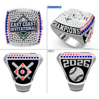 Bague de championnat personnalisée, gravable, avec nom et logo, pour équipe sportive, bague commémorative, récompense sportive personnalisée, bijoux.