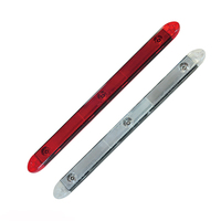 Barre d'indicateurs LED Slim-Line 16 avec lentille réflectrice, barre lumineuse d'identification pour camion et remorque, conforme aux normes DOT SAE FMVSS108 RoHS