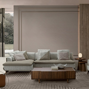 U-shape Fabric Modern Minimalist <strong>Sofa</strong> - Product Image 5