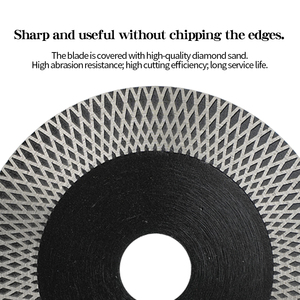 Widening Thin X-reinforced Mesh Turbine Diamond Disc Cutting Machine Cutting <strong>Saw</strong> <strong>Blade</strong>, <strong>Used</strong> for Tile Cutting and Grinding - Product Image 5