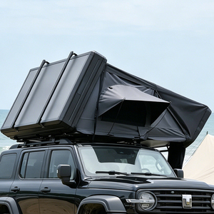 Carpa de techo rígida de aluminio para 4 personas, 4 estaciones, para camping todoterreno 4x4. - Product Image 1
