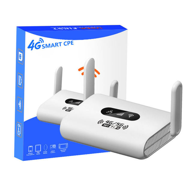PIX-LINK 4g Router CPE Router Portable 4G SIM Card Router MU-MIMO Technology Gaming Wireless Routers with 2 External Antennas