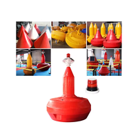 Bouées de navigation océanique personnalisées pour marinas, en différentes couleurs et diamètres, en matériau PE durable avec protection UV, garantie 12 mois