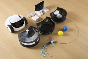 ROLA PetPal AI <span class=keywords><strong>Robot</strong></span> <span class=keywords><strong>Companion</strong></span> pour l'interaction intelligente des animaux de compagnie <span class=keywords><strong>Robot</strong></span> intelligent AI pour animaux de compagnie avec caméra 25K et distributeur de friandises - Product Image 3