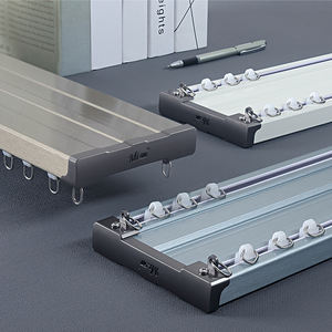 <span class=keywords><strong>Rideau</strong></span> de <span class=keywords><strong>douche</strong></span> coulissant, couverture de scellage, Design de décoration intérieure, piste de <span class=keywords><strong>rideau</strong></span> de <span class=keywords><strong>douche</strong></span> à Double couche, Rails en alliage, tringle de <span class=keywords><strong>plafond</strong></span> - Product Image 1