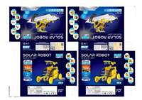 Jouet éducatif personnalisé STEM 12-en-1 Kit d'expérimentation de robots scientifiques du bâtiment bricolage Robot solaire jouets pour enfants