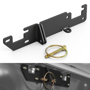 BEVINSEE Kit de protection contre le cambriolage pour serrure de hayon arrière en acier haute résistance pour Fiat Ducato Relay <span class=keywords><strong>Boxer</strong></span> X250 X290 H1 <span class=keywords><strong>H2</strong></span> 2006+ - Product Image 1