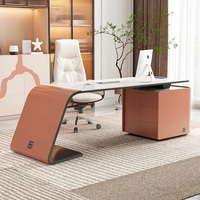 Mobilier de bureau Bureau de direction commerciale Table de bureau de luxe chez CEo Manager Boss