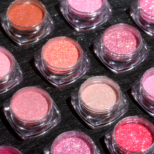 Polvere Glitter Rosa per Ombretto, Cosmetico Scintillante, Pigmento Olografico Duocromatico per Trucco Occhi - Product Image 3