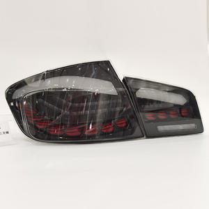 Cubierta Gris para Luz Trasera de BMW Serie 5 F10 F18, Diseño Escama de Dragón, Luz de Señal de Giro Secuencial, Luz Diurna, Mejora de Retrofit - Product Image 2