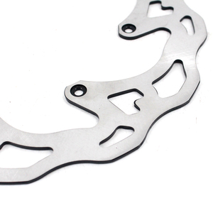 Rotore del disco del freno anteriore 260mm dell'acciaio inossidabile del motociclo di CNC di KKE compatibile con l'argento di <span class=keywords><strong>KTM</strong></span> EXC 125 <span class=keywords><strong>SXF</strong></span> <span class=keywords><strong>250</strong></span> XC-F 450 2003-2022 - Product Image 3
