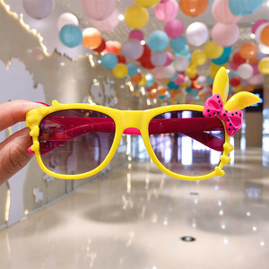 6 yellow rabbit ears glasses