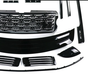 Convient pour Land Rover Range Rover Executive Upgrade 2013-2017, Grille SVA 2018, Pack Noir Brillant, Garniture de Carrosserie, Garniture de Poignée de Porte Shark Cheek - Product Image 3