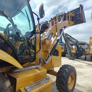 CIF Disponible Alta Eficiencia Operativa Usado Cat 420F Retroexcavadora Rueda Cargador Excavadora de segunda mano Máquina todo en uno - Product Image 4