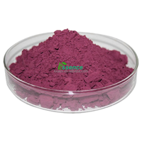 Extrait de fruit naturel pur anthocyanine colorant alimentaire Pigment extrait de peau de raisin rouge poudre anthocyanine de raisin rouge 1 ~ 10%