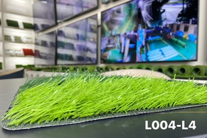 青州L004-L 50毫米合成户外足球场人造草地毯足球运动地板 - Product Image 2