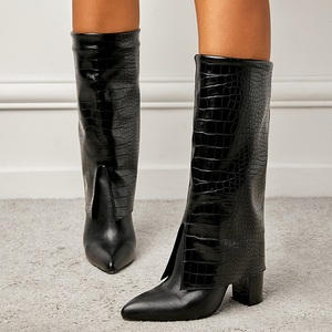 Encuentre el mejor fabricante de botas negras largas y botas negras largas  para el mercado de hablantes de spanish en alibaba.com