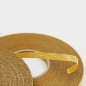 Ruban adhésif en <span class=keywords><strong>fibre</strong></span> <span class=keywords><strong>de</strong></span> <span class=keywords><strong>verre</strong></span> renforcé haute résistance, découpé à la presse, double face, avec colle thermofusible pour bande d'étanchéité et revêtement <span class=keywords><strong>de</strong></span> sol - Product Image 4
