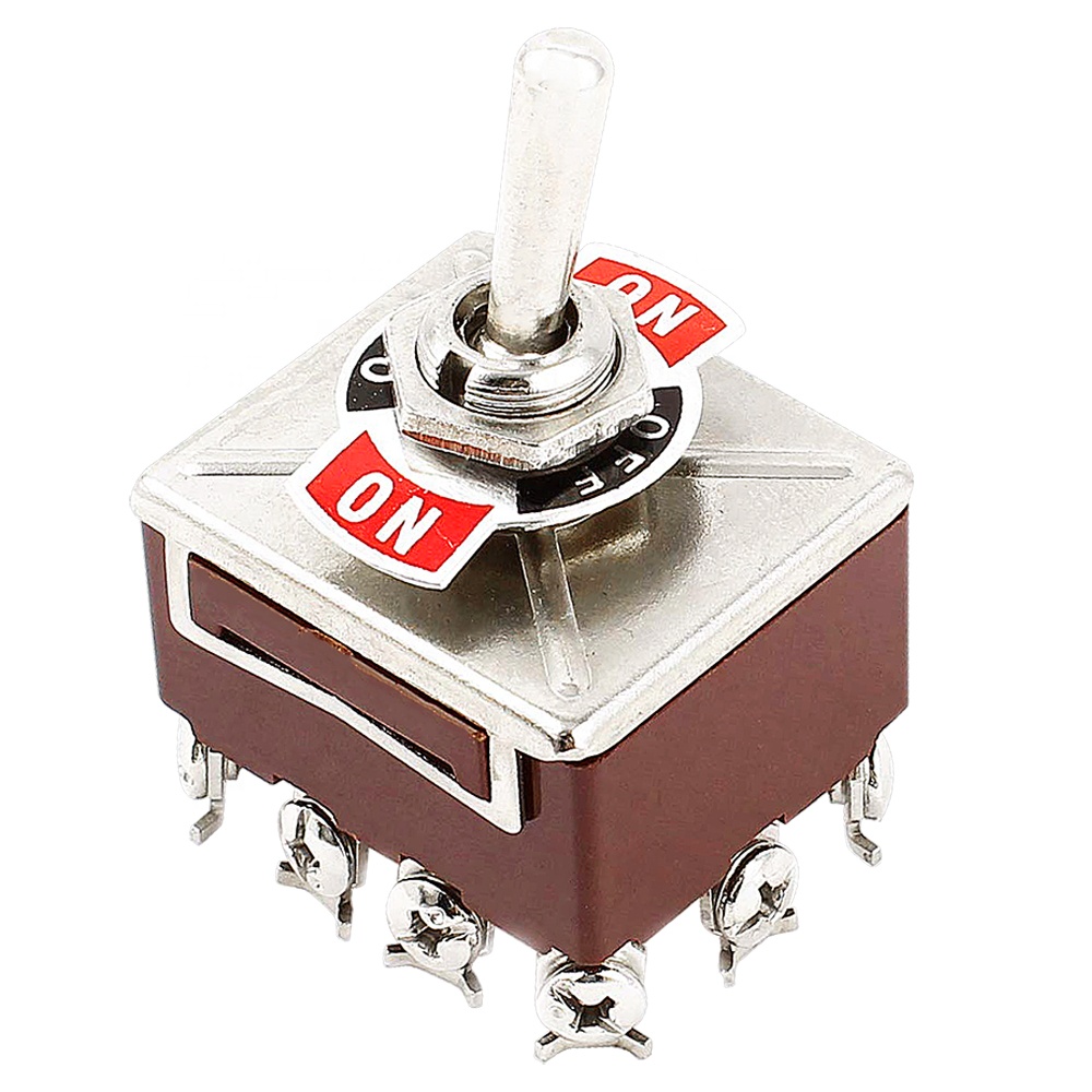 4PDT 12 Pins Toggle Switch - Reliable Power Control