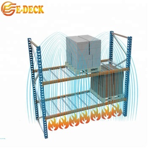 Chuyên nghiệp chất lượng cao công nghiệp kệ lưu trữ dây lưới decking cho Chọn Lọc Pallet Kệ trên hộp chùm - Product Image 5