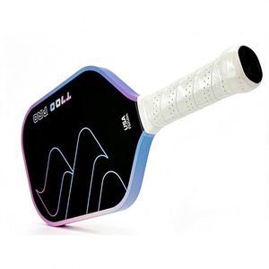En Stock: Raquetas de Pickleball Serie Cold Press Power, Pala de Fibra de Carbono Cruda T700 de 16MM con Núcleo de Panal - Product Image 4