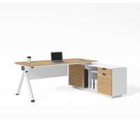 Postazione di Lavoro Modulare per Ufficio con Divisori, Scrivania per 3, 4, 6, 8, 10 Persone, Set Tavolo per Personale