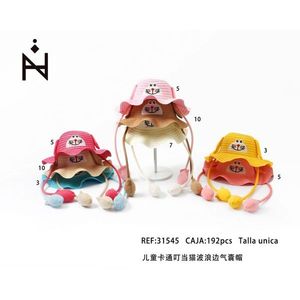 Gorra Infantil de Doraemon con Borde Ondulado y Airbag, Talla Única - Product Image 1