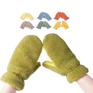 定制商标保暖多色全指日常生活冬季手套成人