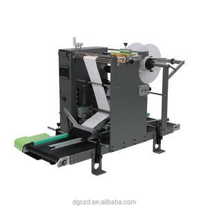 Machine d'étiquetage plate de bureau pour boîtes alimentaires, cartons, cartes IC, étiquettes en papier, sacs en PE, boîtes à lunch, sachets plats, bouteilles en plastique - Product Image 2