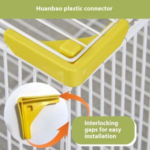 Custom bianco pieghevole gabbia per animali domestici per piccioni e uccelli modello solido in plastica allevamento accessori transfrontalieri per cani - Product Image 5