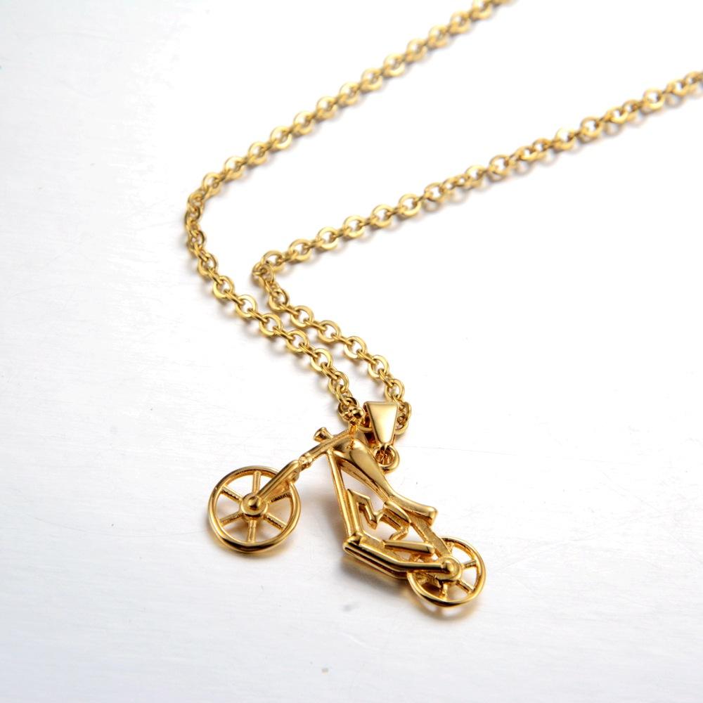 จี้เดี่ยวสีทองไม่มีโซ่