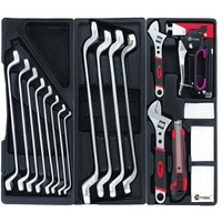 Coffre à outils mobile RTTOOL à 7 tiroirs, armoire métallique avec casier latéral pour atelier automobile
