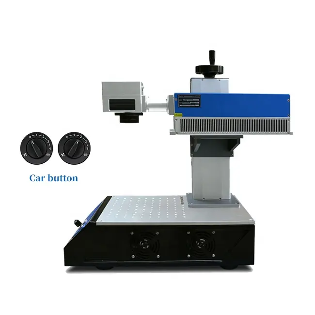Gainlaser Mini Uv Laser-markering Machine Siliconen Polsbandjes Abs Pp Auto Knop Autosleutel Graveur Machine
