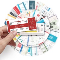 Billet d'embarquement thermique pour voyages aériens, pour l'enregistrement à l'aéroport et les vols