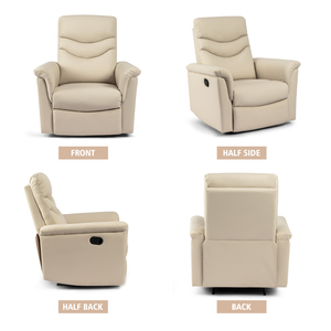 Vanbow đơn Recliner Sofa ghế nhà máy nóng bán hiện đại Châu Âu thiết kế vải nối dài thép cơ chế + Khung gỗ - Product Image 2
