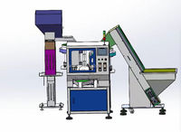 Machine d'assemblage automatique de clips à ongles de haute qualité et à faible coût, haute productivité, avec pompe à moteur, pour clips standard/plats/ronds - Vente chaude