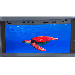 จอแสดงผล LED แบบติดผนังในอาคาร ความละเอียดสูงพิเศษ ไมโคร LED COB 24v P1.56 600x337.5 P0.9 P1.25 - Product Image 3